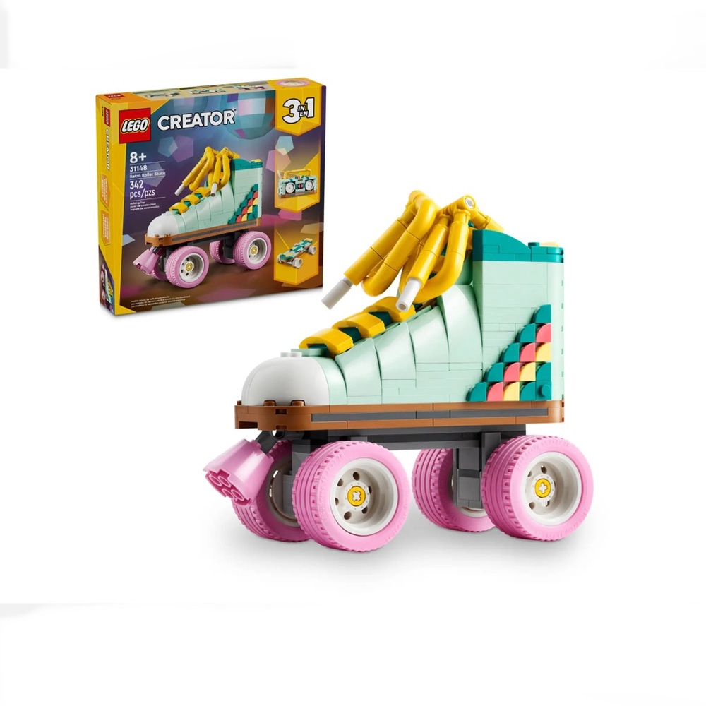 Lego Creator 3-in-1 Retro Roller Skate #31148 - NWT